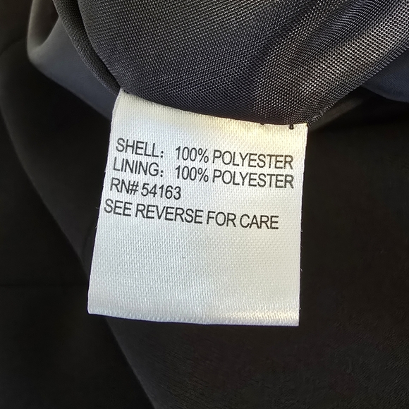 Calvin Klein - Black A-Line Suit Skirt - Picture 10 of 11